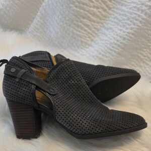 Franco Sarto Gray Ankle Boots